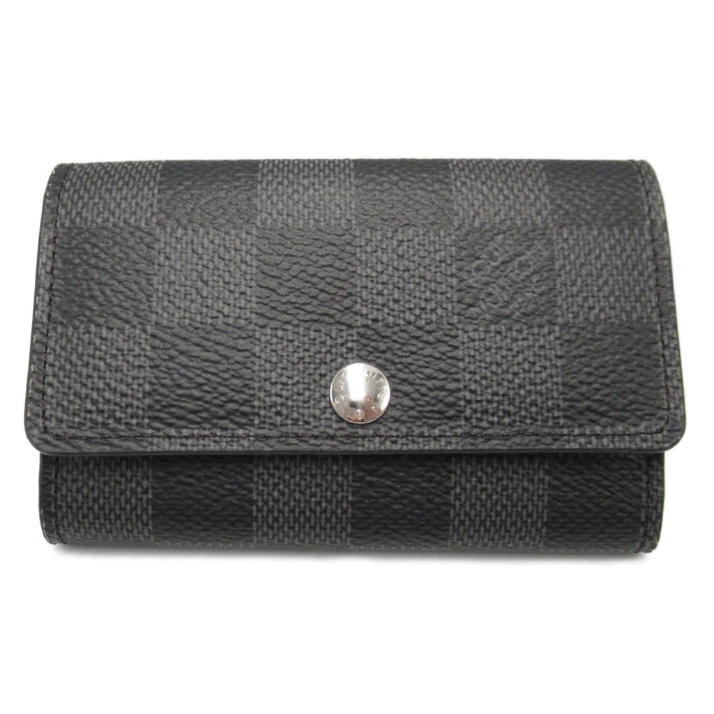 Louis Vuitton Louis Vuitton Multi_Key 6 6  Keycase Accessories PVC  Canvas Damier Graffit Men Black N62662 More Damié