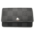 Louis Vuitton Louis Vuitton Multi_Key 6 6  Keycase Accessories PVC  Canvas Damier Graffit Men Black N62662 More Damié