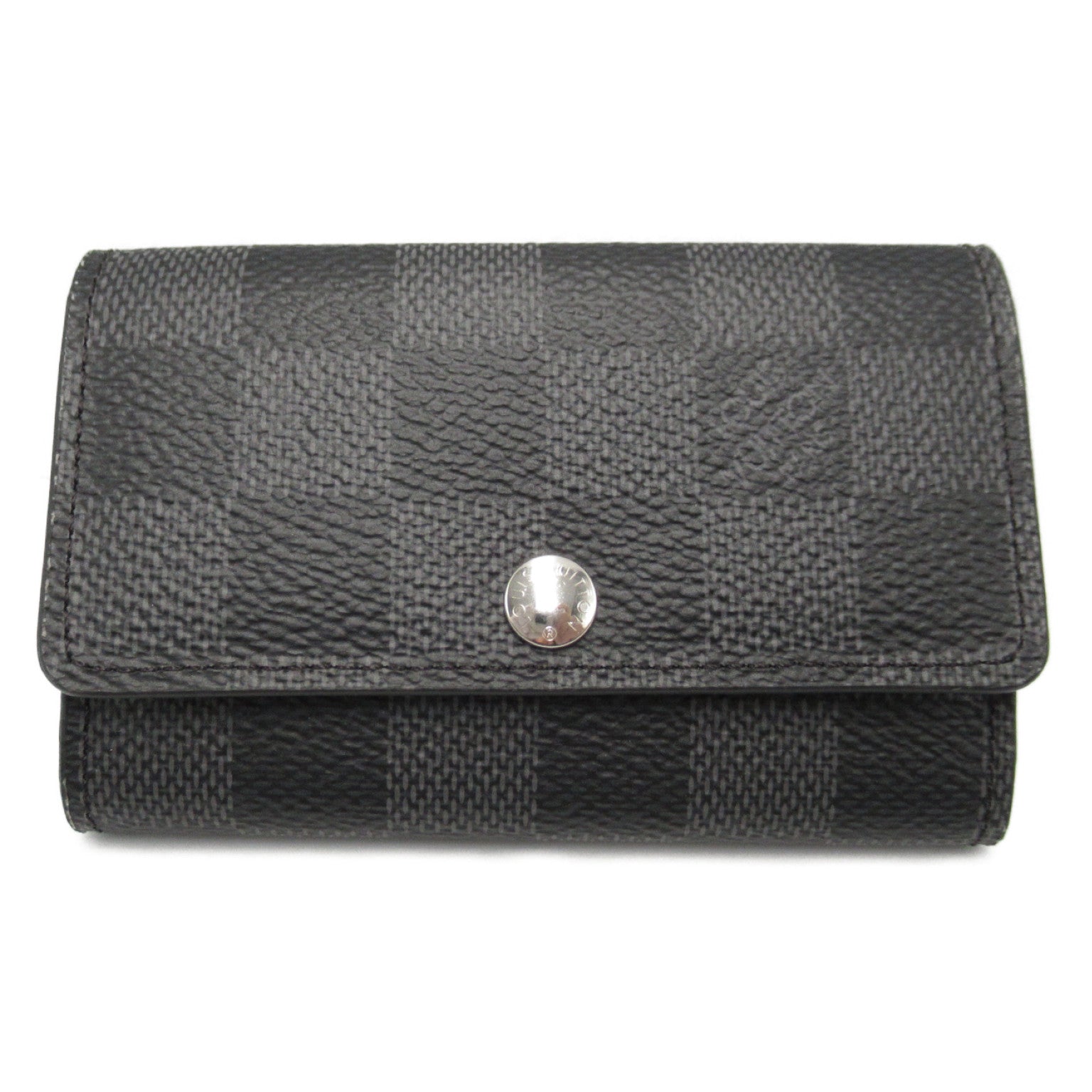 Louis Vuitton Louis Vuitton Multi_Key 6 6  Keycase Accessories PVC  Canvas Damier Graffit Men Black N62662 More Damié