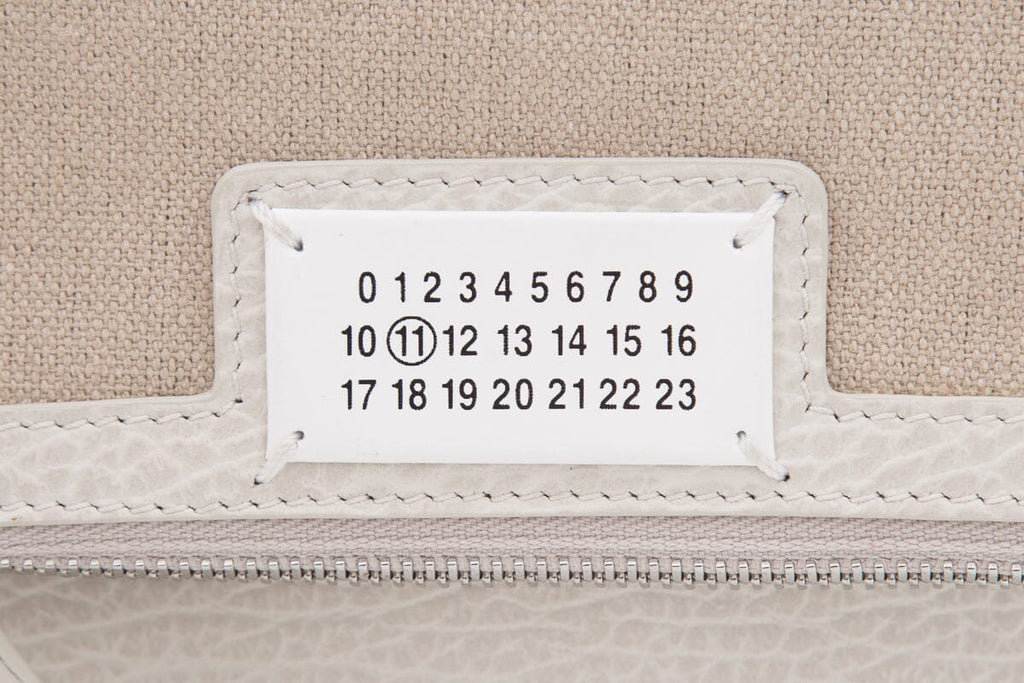 Maison Margiela Off White 5 AC Pouchette Handbag