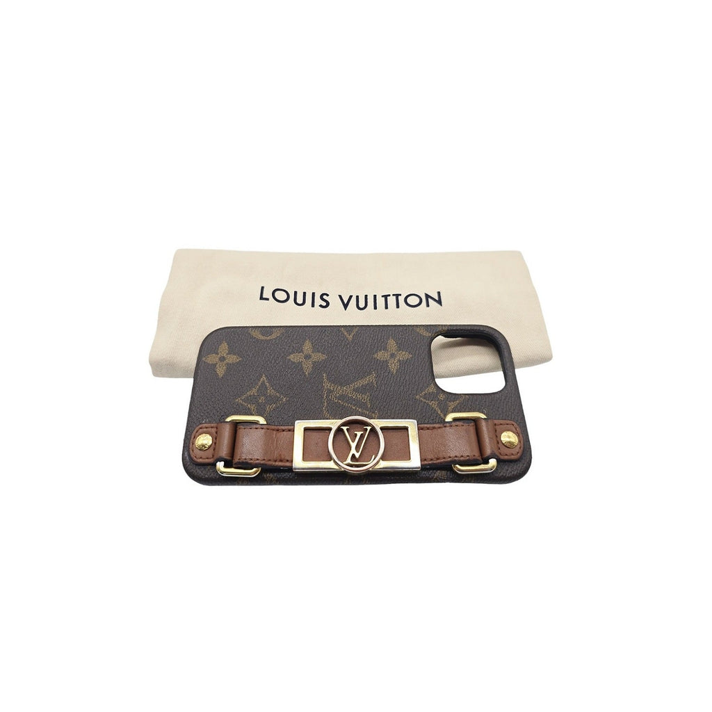 Louis Vuitton Brown Monogram Dauphine Bumper for iPhone 12/12 pro