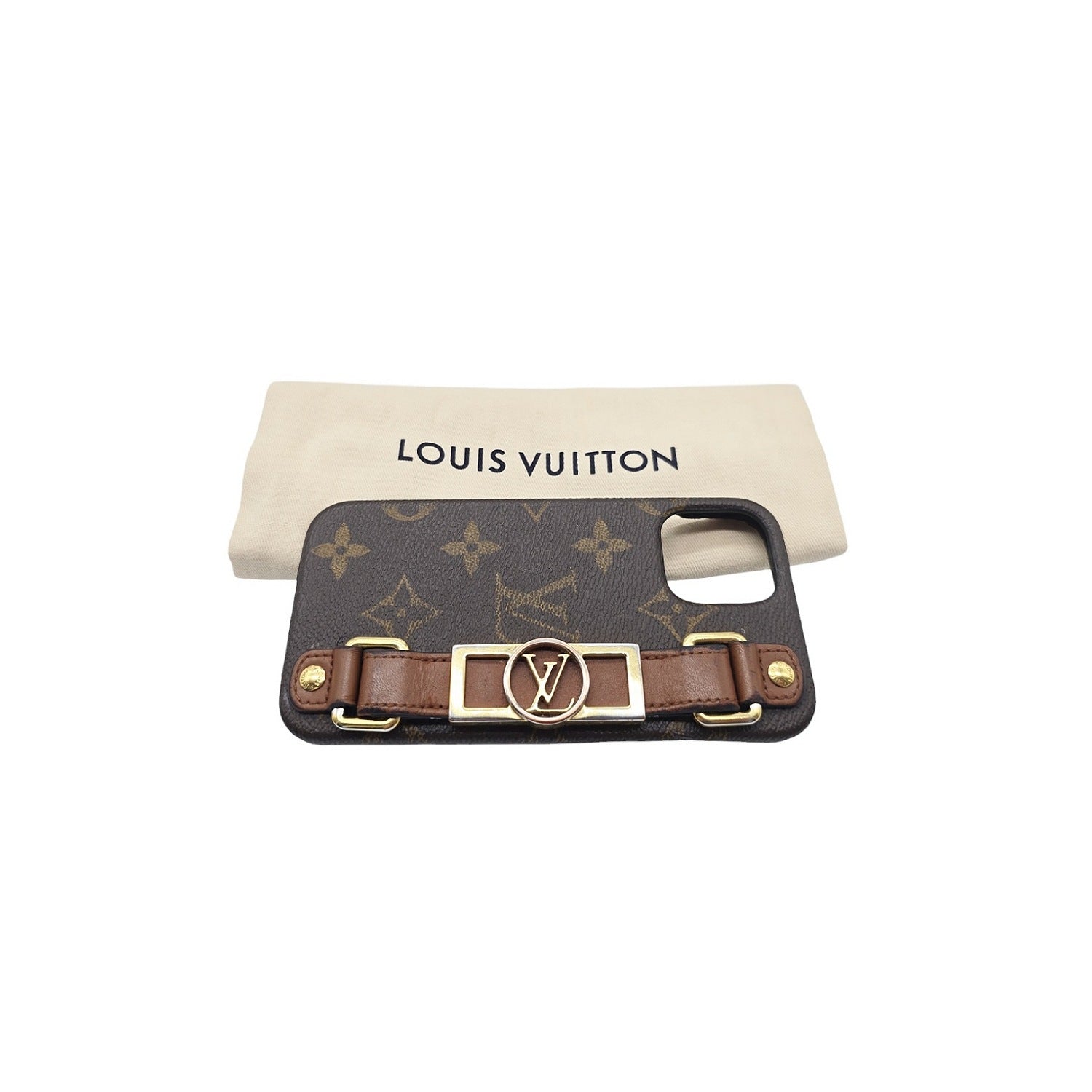 Louis Vuitton Brown Monogram Dauphine Bumper for iPhone 12/12 pro