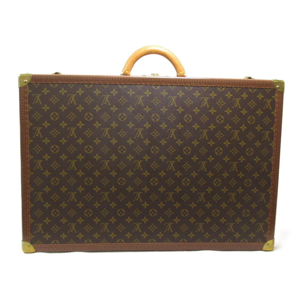 Louis Vuitton Louis Vuitton Alzeur 65 Bag Bag Bag PVC Coated Canvas Monogram Men Brown  M21227