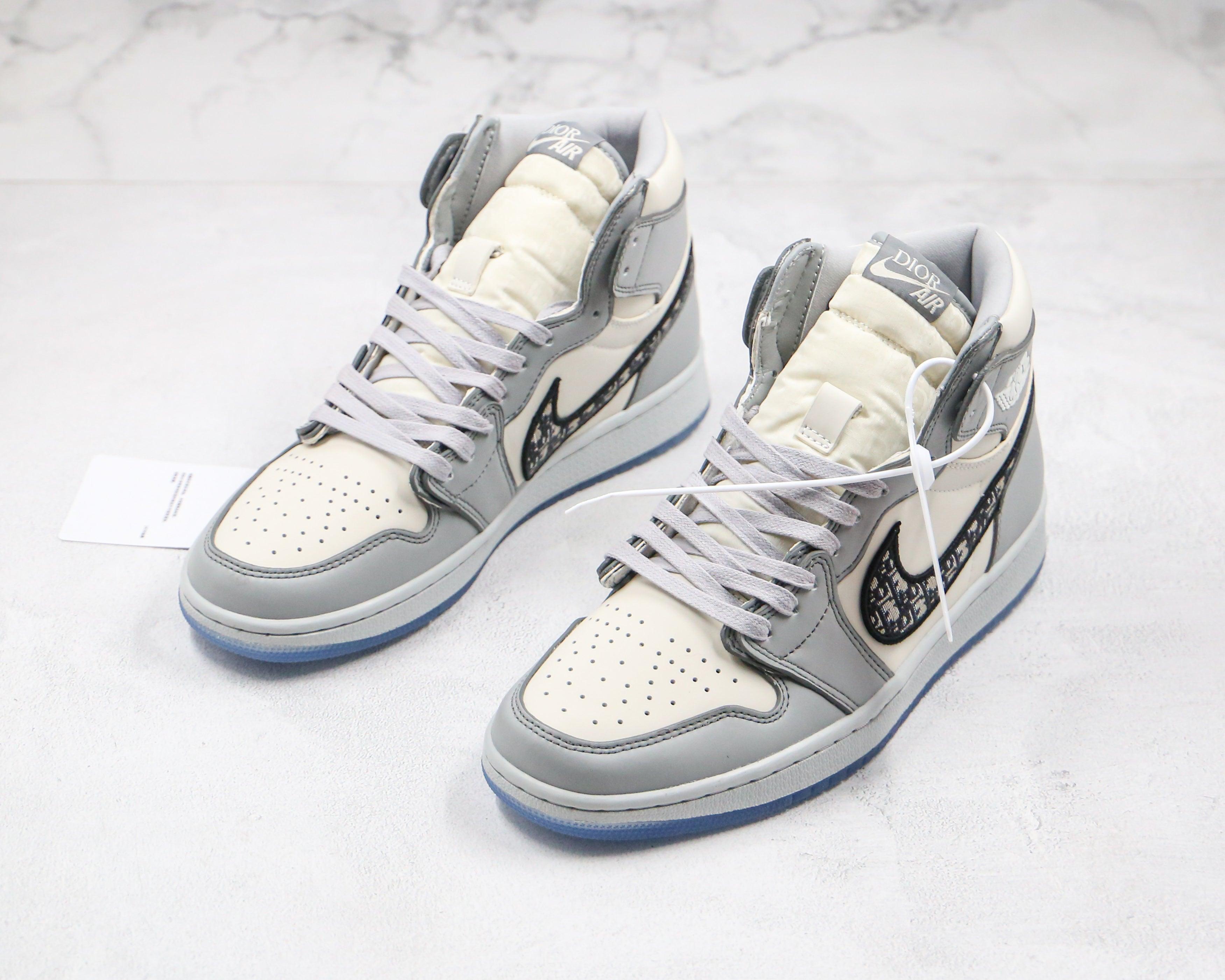 Designer GLAMIor x Air Jordan 1 High OG "Grey"AJ1 High Q