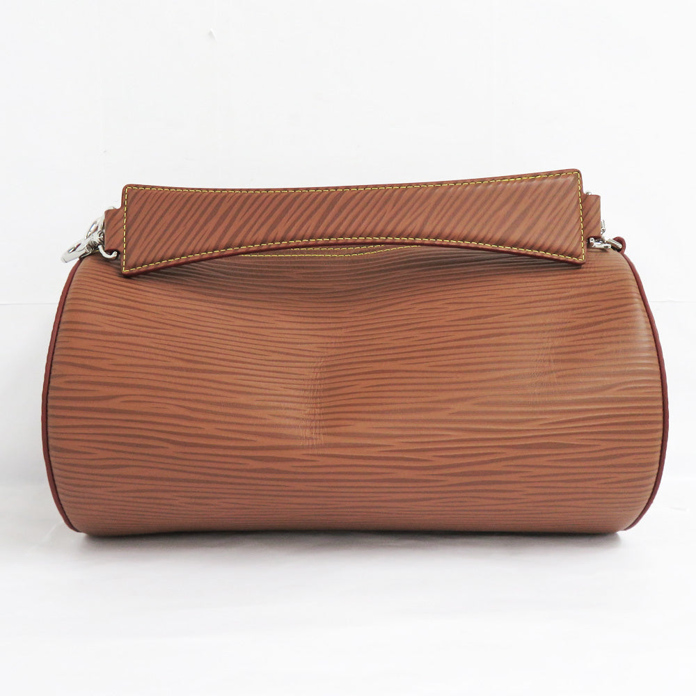 Louis Vuitton Epi XL St Pole MM M23092 ather Crossbody Brown Silver G  Mens
