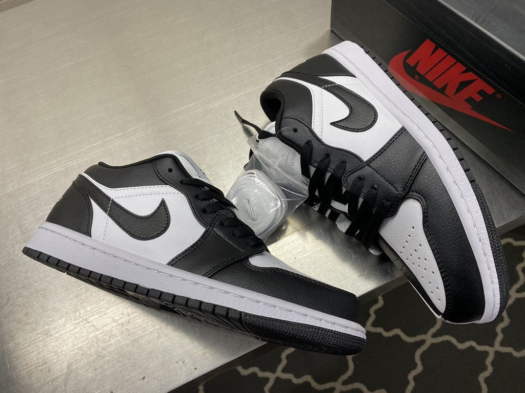 GLAMI Jordan 1 Low ÃƒÂ¢Ã¢â€šÂ¬Ã…â€œSplitÃƒÂ¢Ã¢â€šÂ¬Ã‚Â Black/White For Men DR0502-101