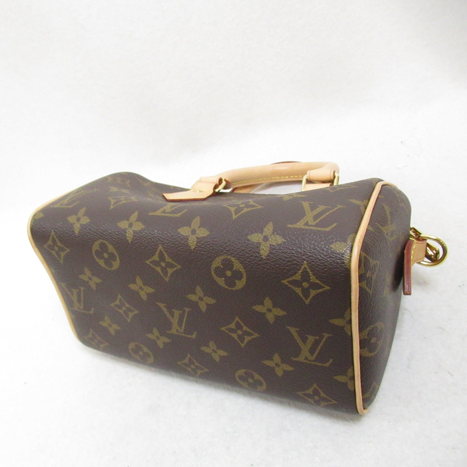 Louis Vuitton Speedy Bandier 202w Shoulder Bag 2way Shoulder Bag 2way Shoulder Bag PVC  Linen  Brown M46234
