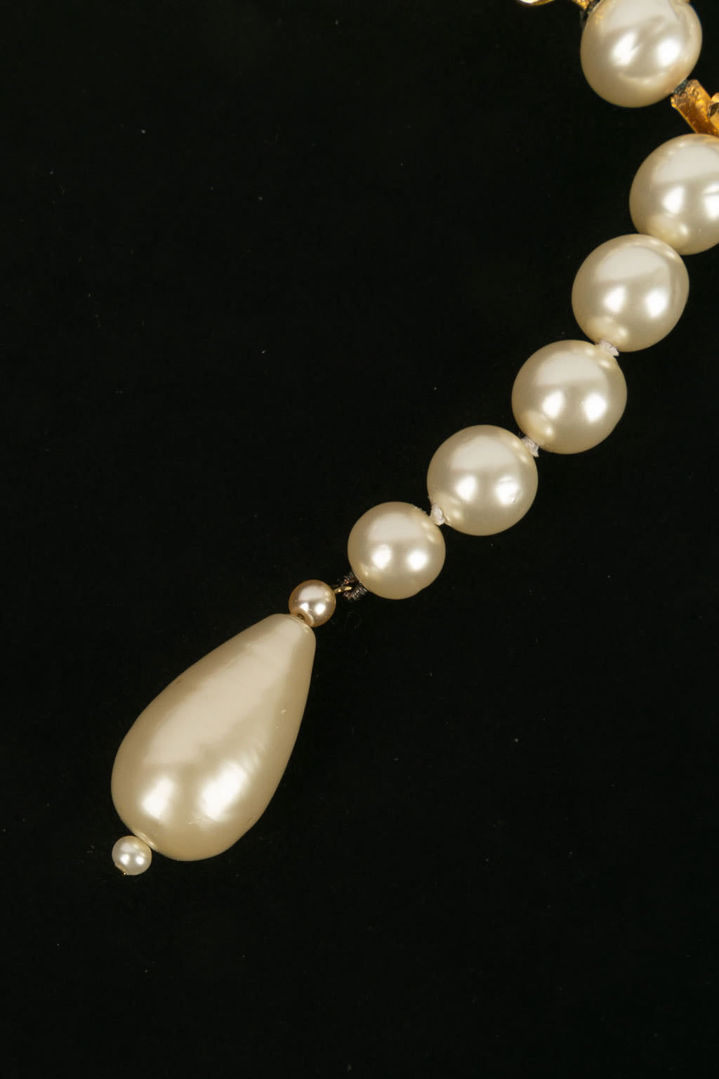 Ceinture de perles nacrÃƒÆ’Ã‚Â©es Chanel 1993