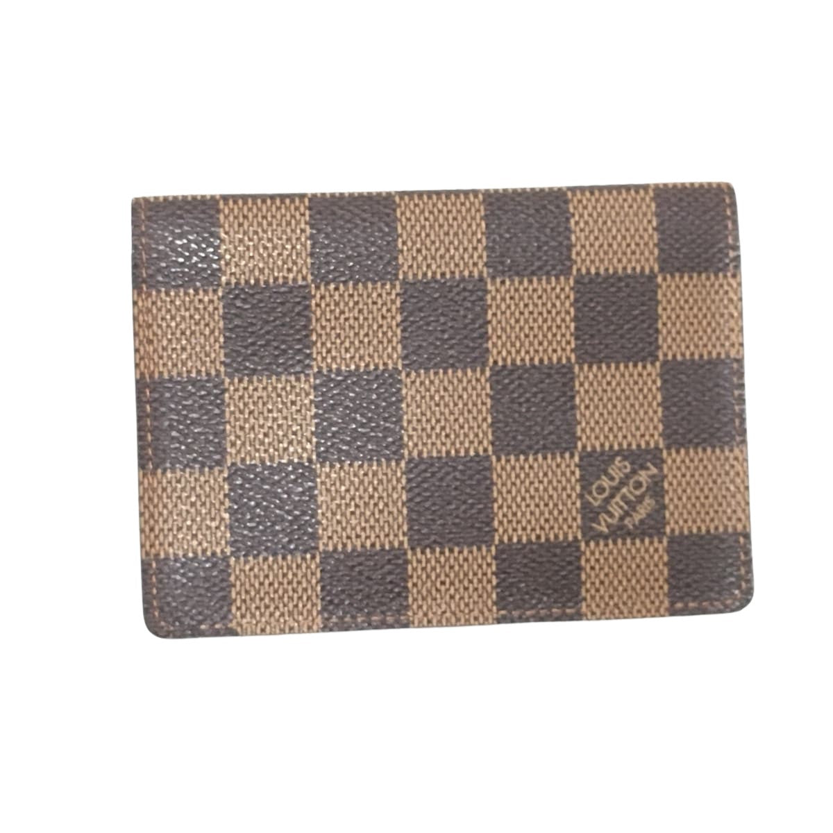 Louis Vuitton Porte Carte Double  Canvas Wallet  ()