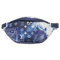 Louis Vuitton Body Bag M20587 Monogram Bandana Blue Silver G   Women Preservation Bag