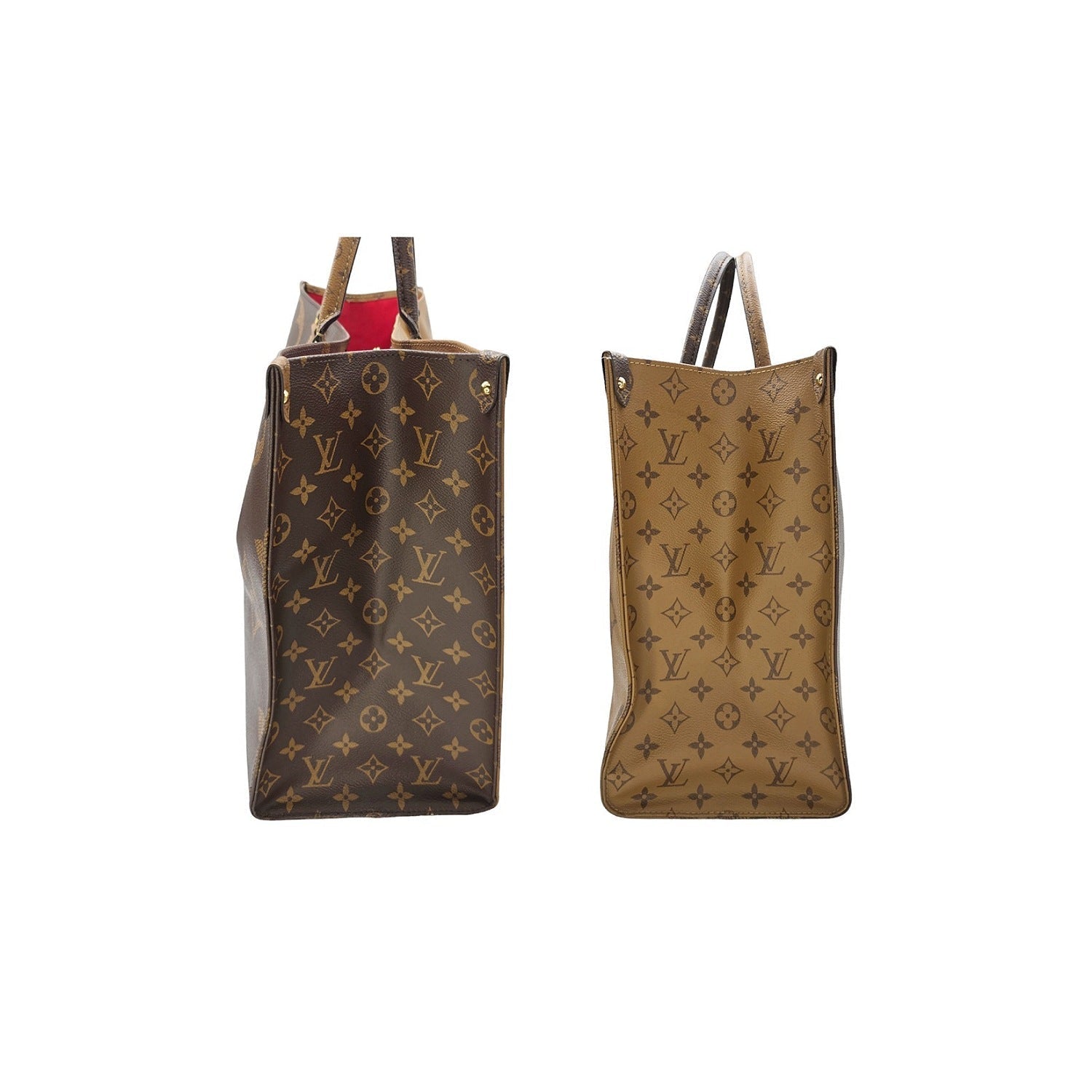 Louis Vuitton Monogram Giant Reverse Canvas Onthego GM Tote