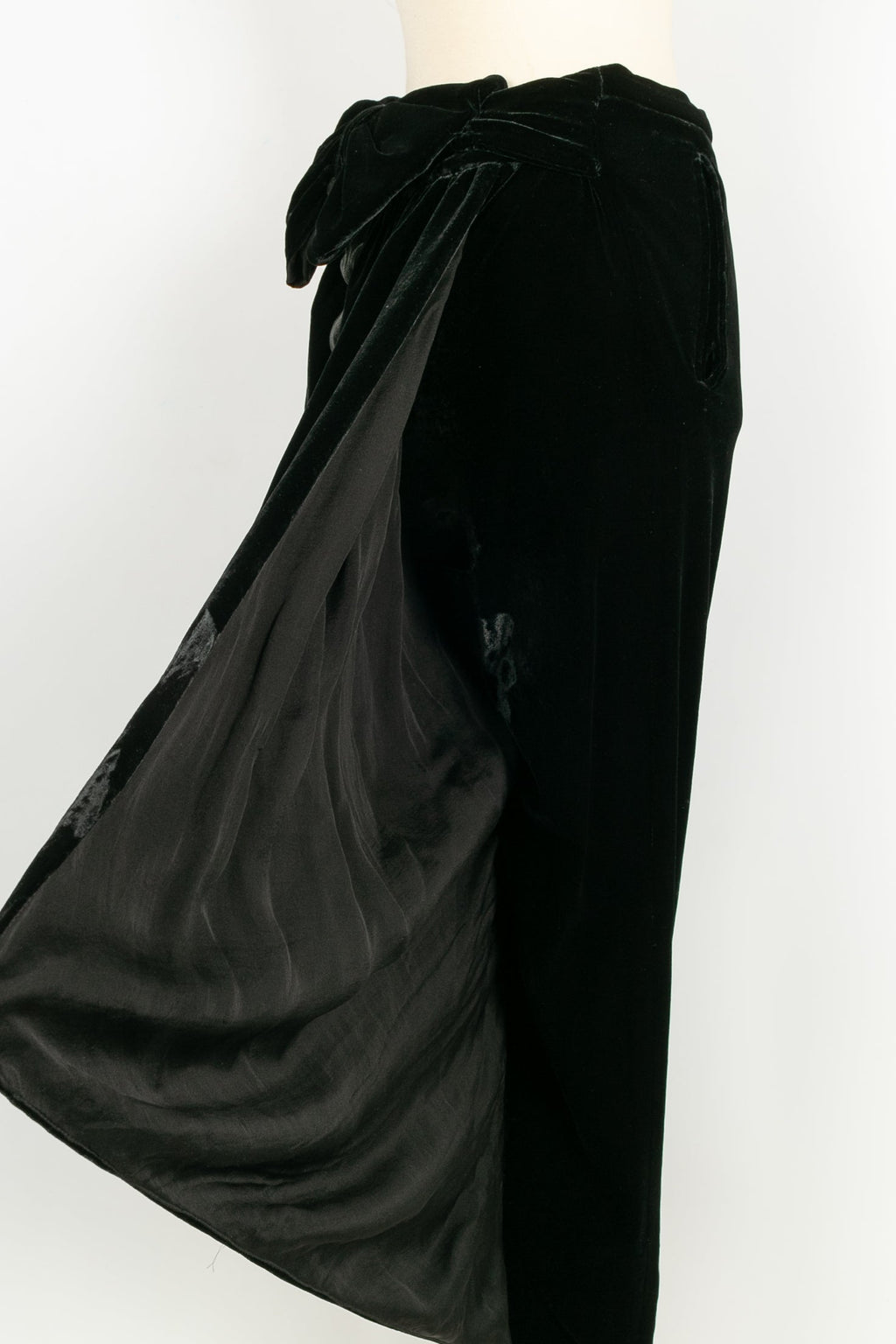Pantalon pantacourt en velours Jean-Paul Gaultier