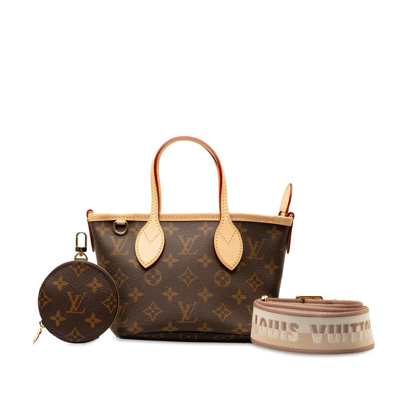 Louis Vuitton Monogram BB Handbag 2WAY M46705 Brown PVC Leather  Louis Vuitton