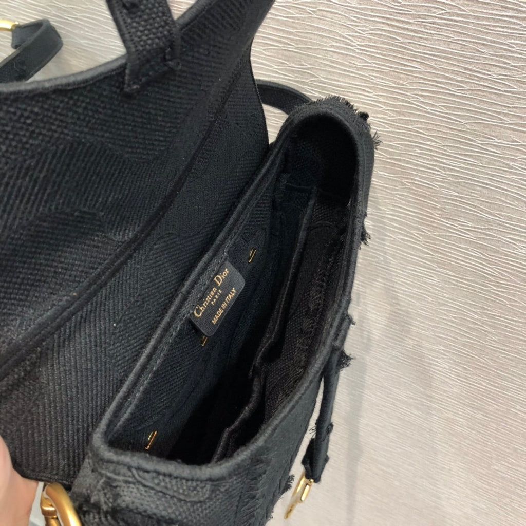 GLAMI Saddle Bag Black For Women 10in/26cm CD