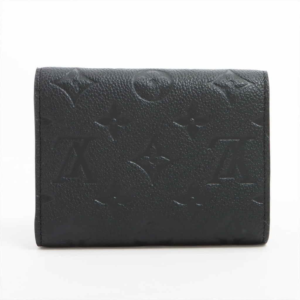 Louis Vuitton Amplant Portefolio Victoria M64060 Noir Compact Wallet