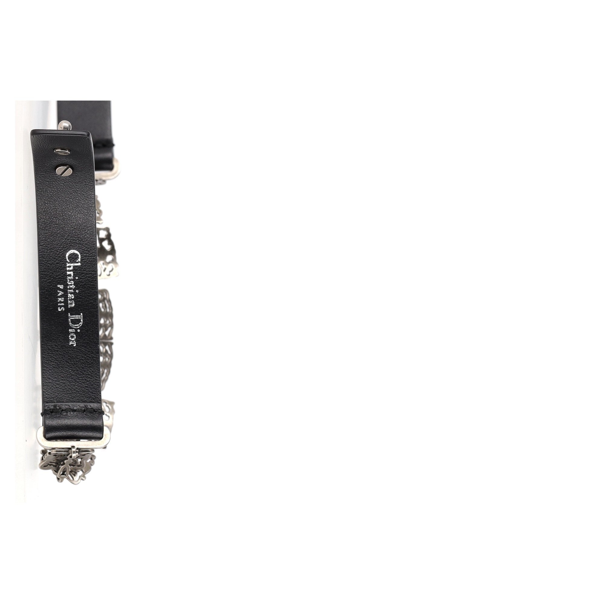 Dior Métamorphose Belt in Black Leather