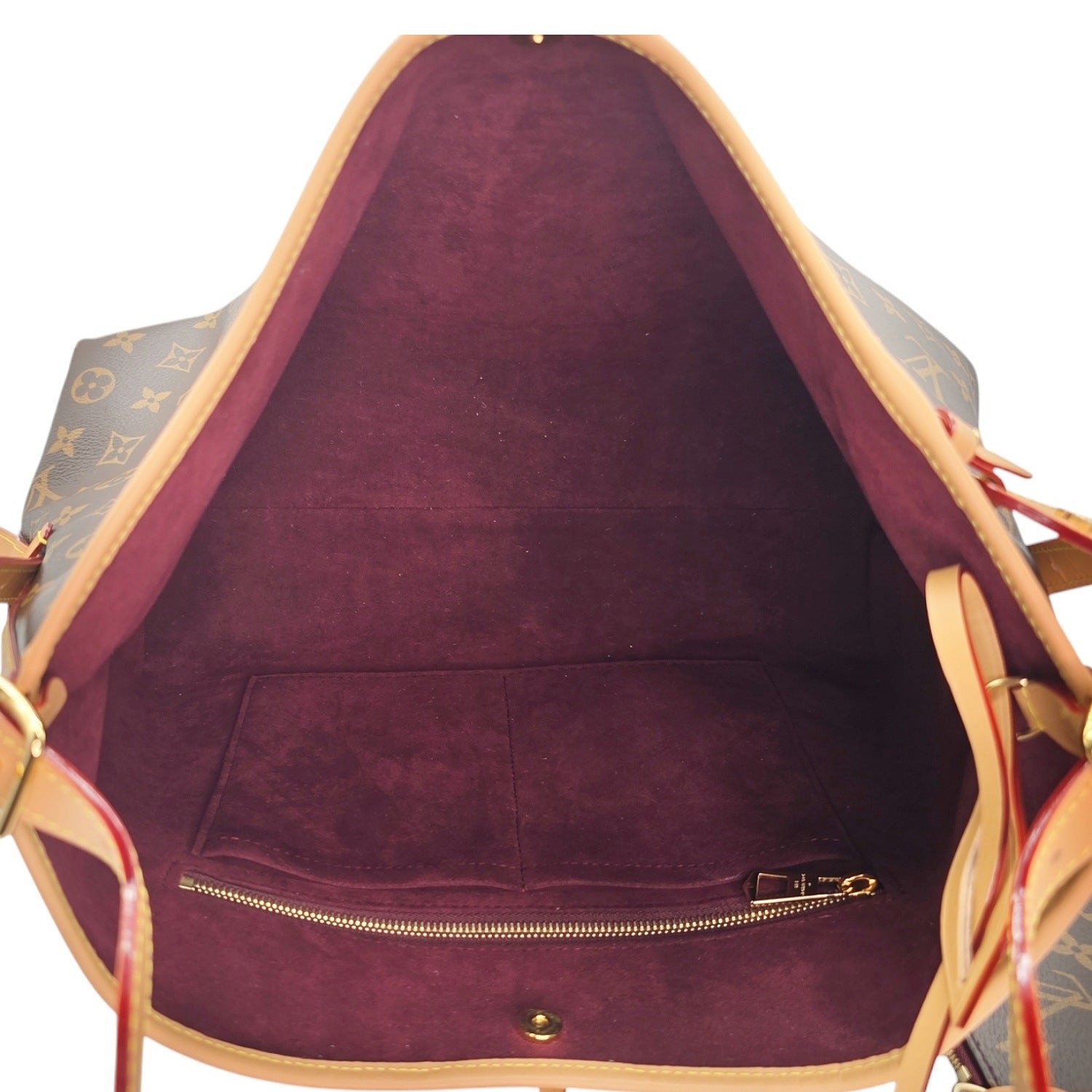 Louis Vuitton Monogram Canvas CarryAll MM Hobo