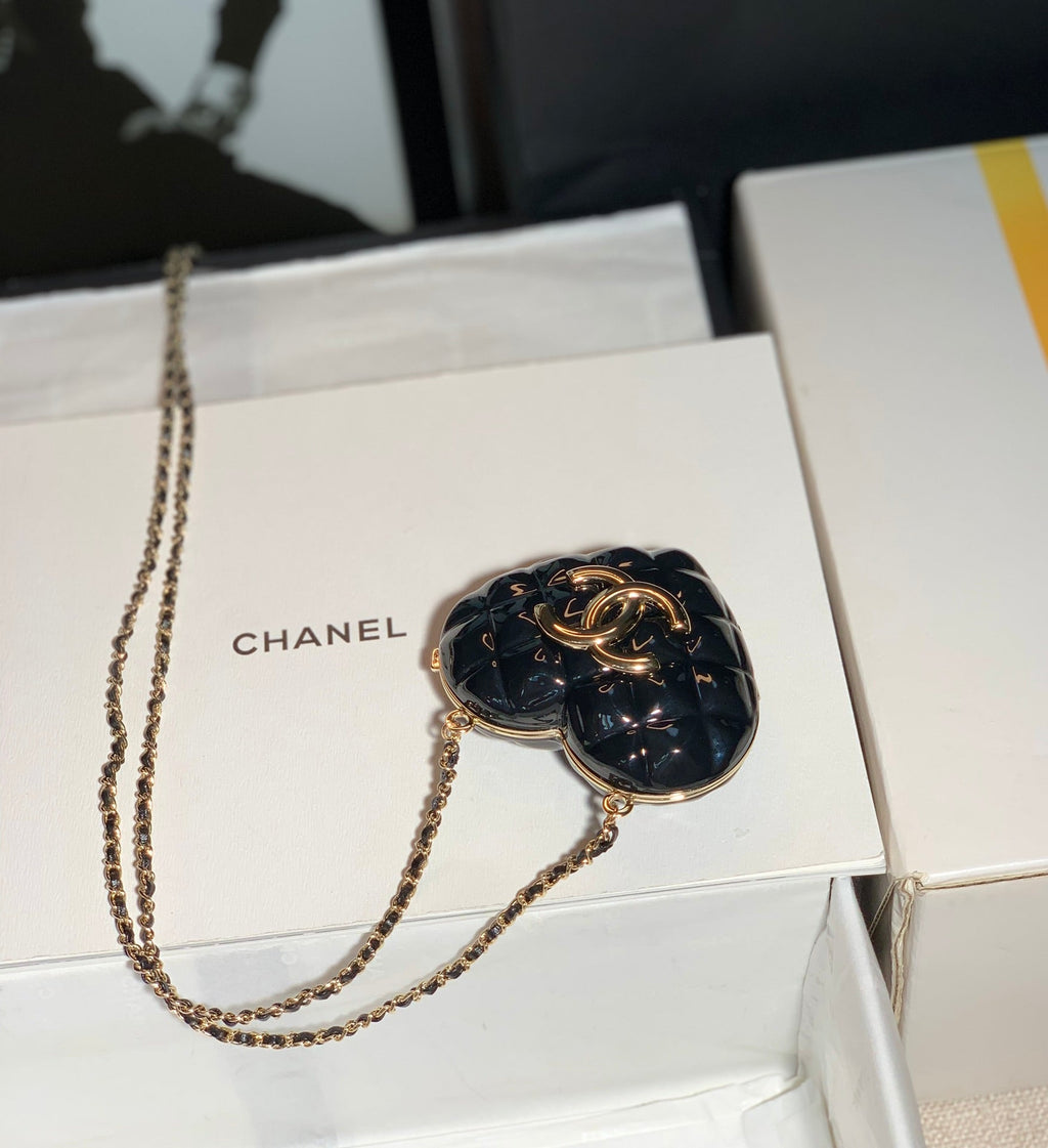 CHLLong Necklace Bag Black For Women, Women’s Bags 3in/7.6cm