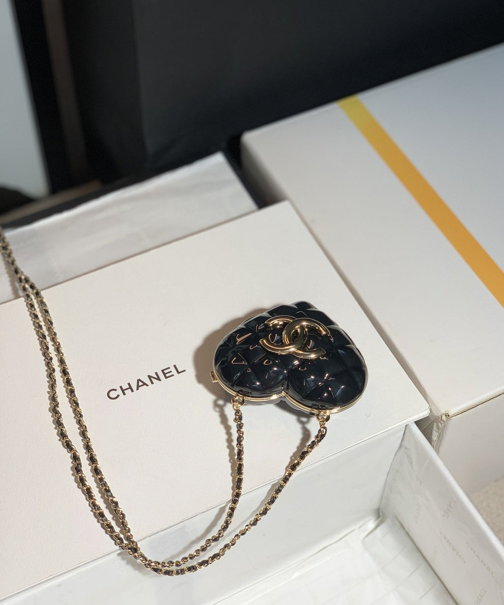CHLLong Necklace Bag Black For Women, Women’s Bags 3in/7.6cm