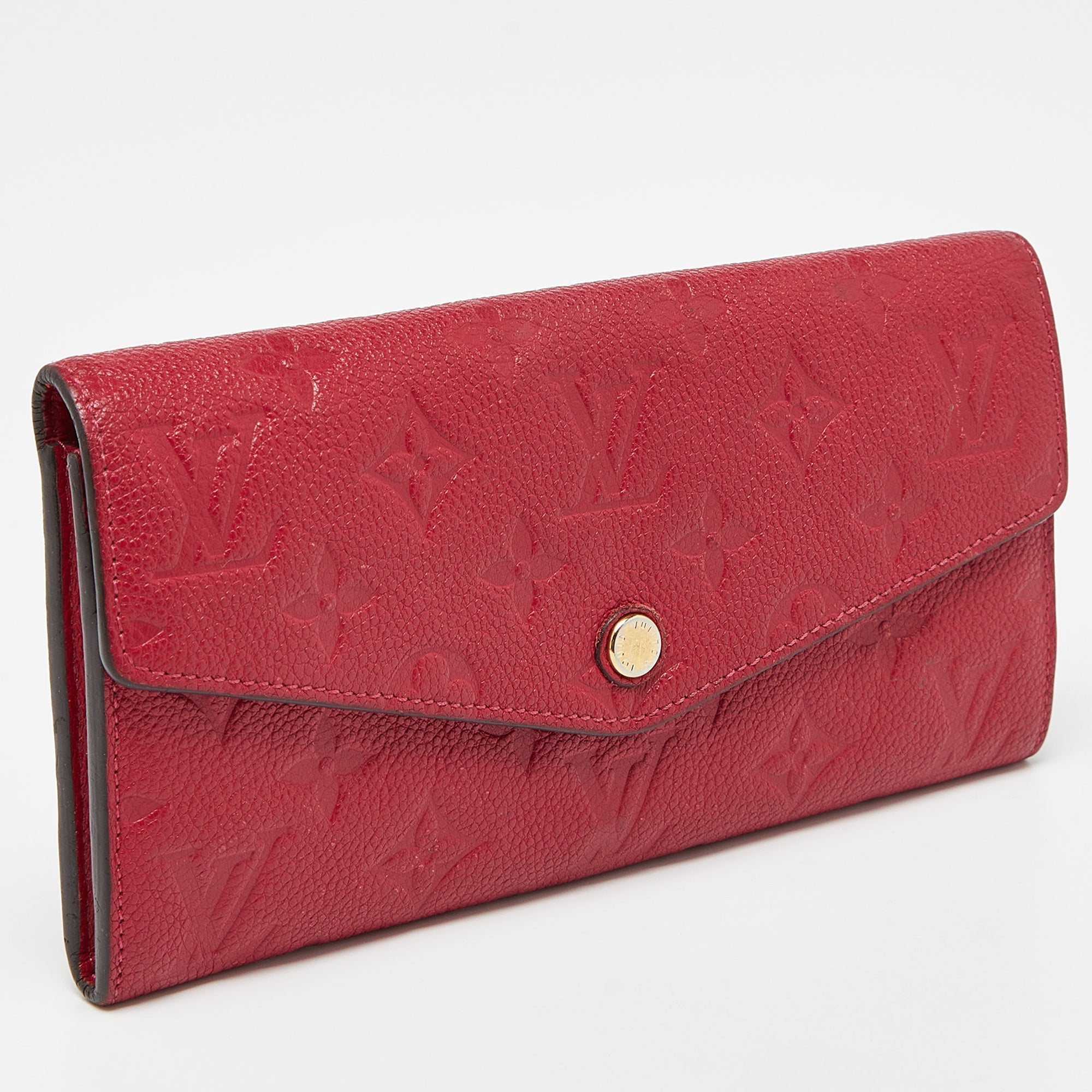 Louis Vuitton Jaipur Monogram Empreinte Leather Curieuse Wallet