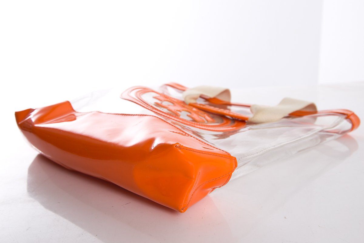Tory Burch Orange PVC Tote