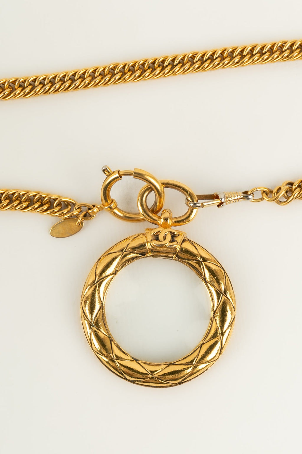 Collier loupe Chanel 1980s
