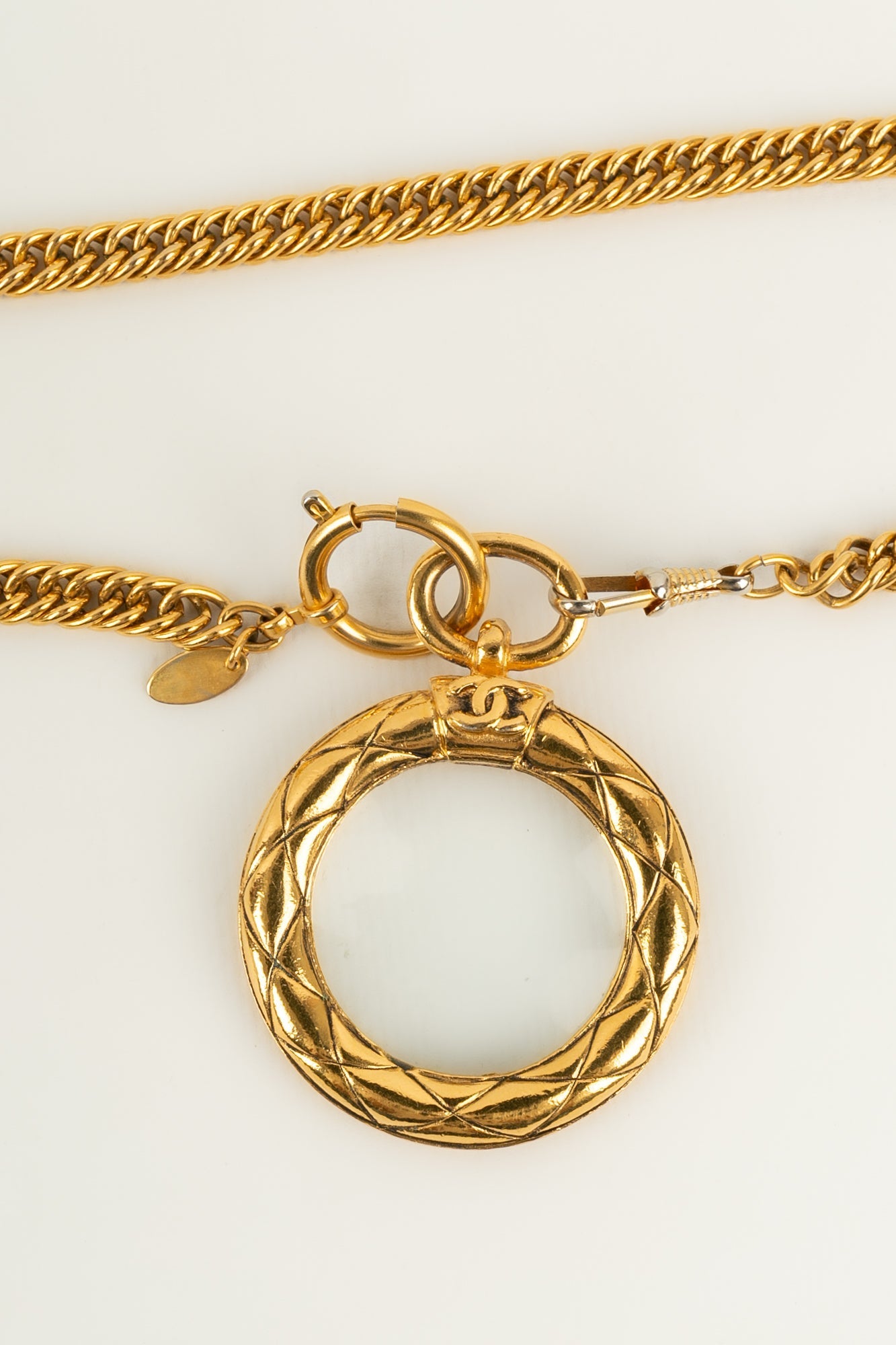 Collier loupe Chanel 1980s