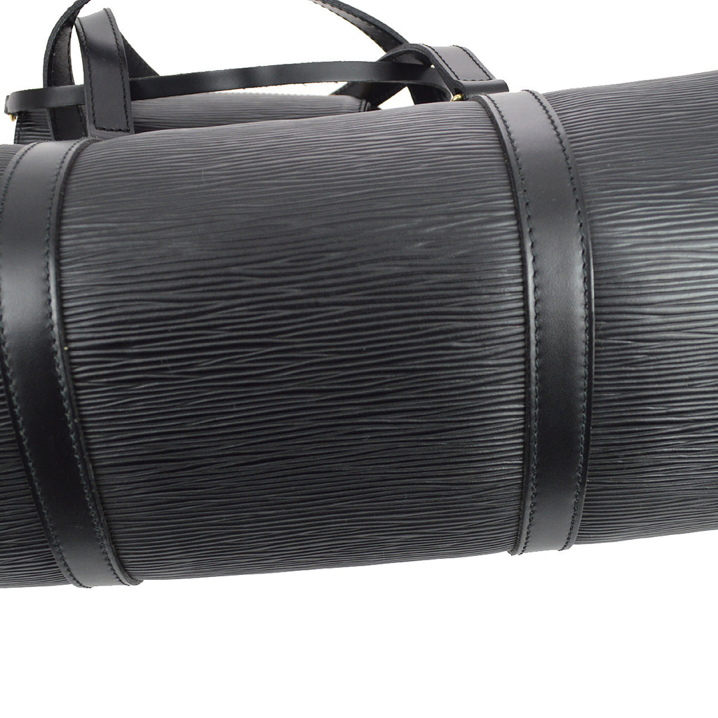 Louis Vuitton 1997 Black Epi Soufflot M52862