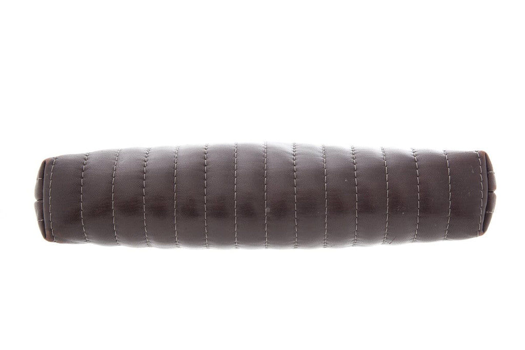 Chanel Vintage Brown Clutch