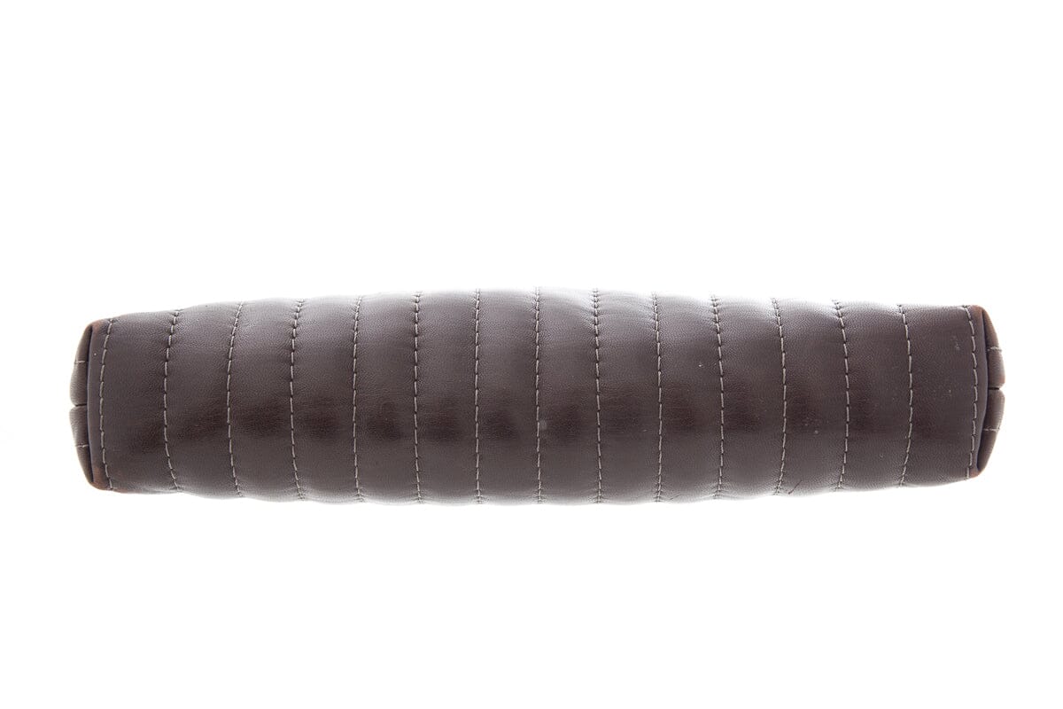 Chanel Vintage Brown Clutch