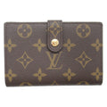 Louis Vuitton Louis Vuitton Portefolio Vienna Double Fold Wallet Wallet PVC Coated Canvas Monogram   Brown M61674