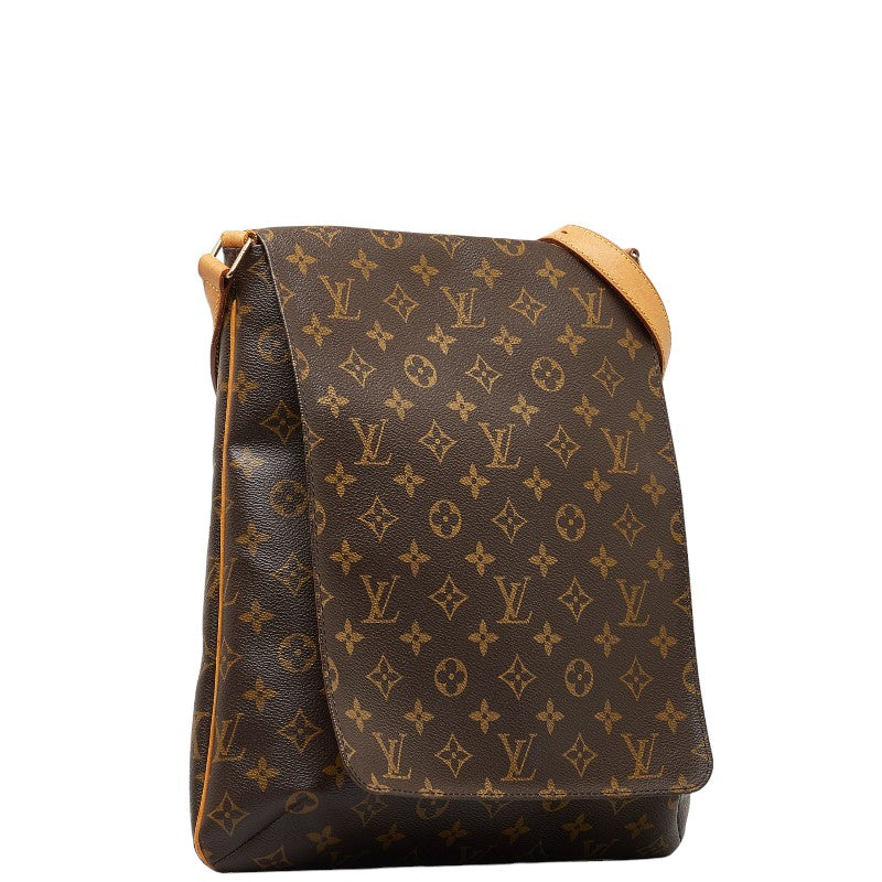 Louis Vuitton Monogram Musette  Shoulder Bag M51256 Brown PVC Leather  Louis Vuitton
