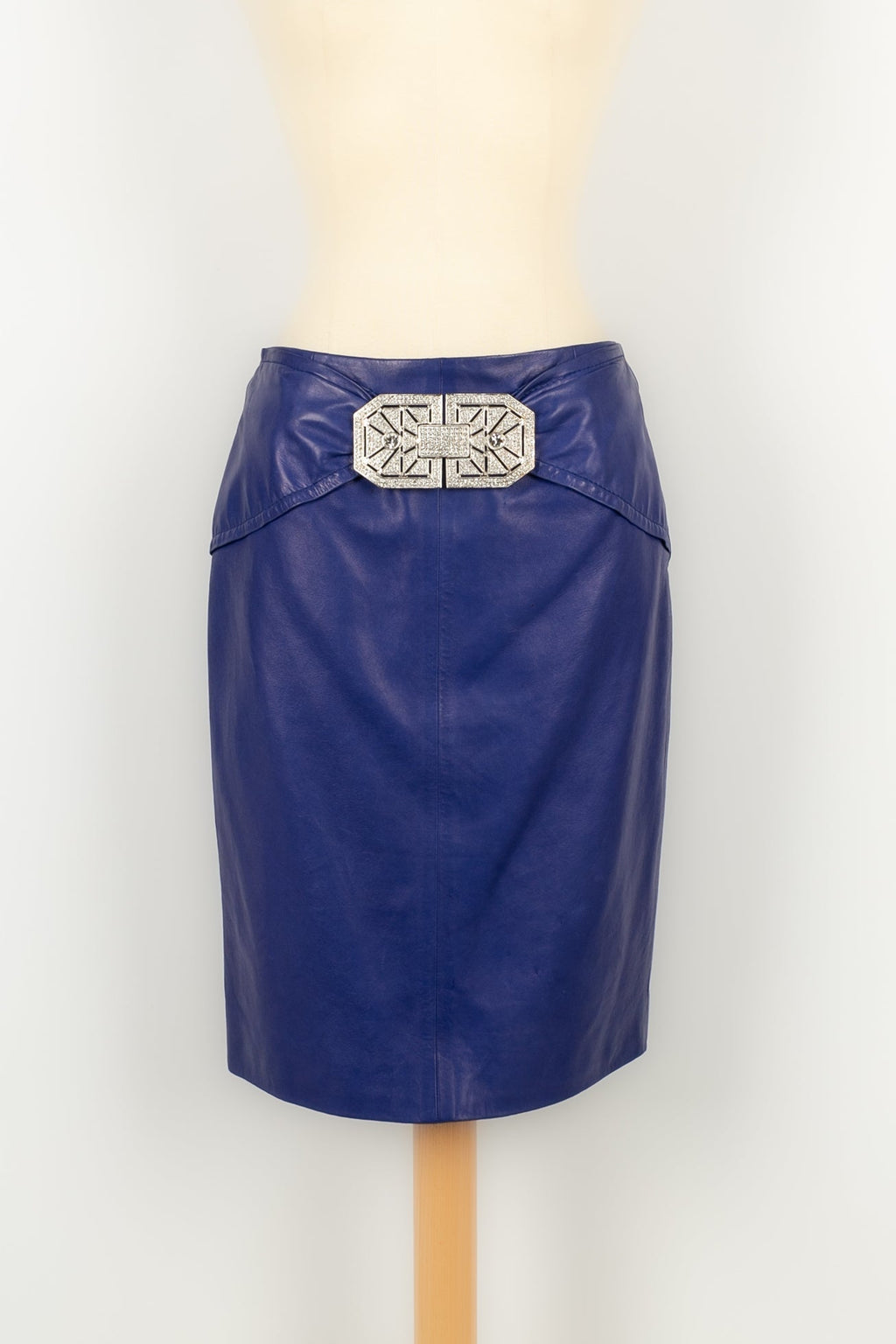 Jupe en cuir Valentino