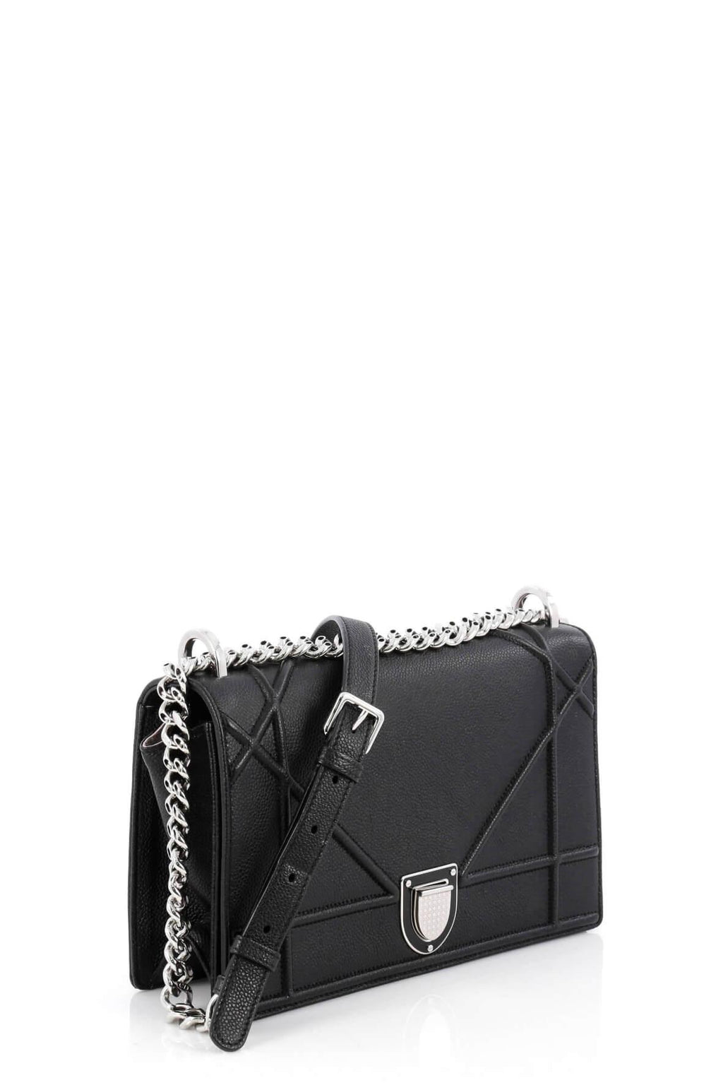 Diorama Calfskin Bag Black