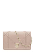 Diorama Clutch Powder Pink with Chain