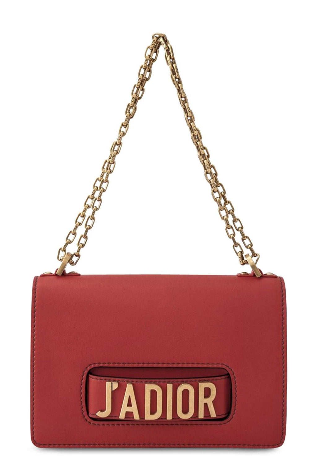 J'Adior Flap Bag Red