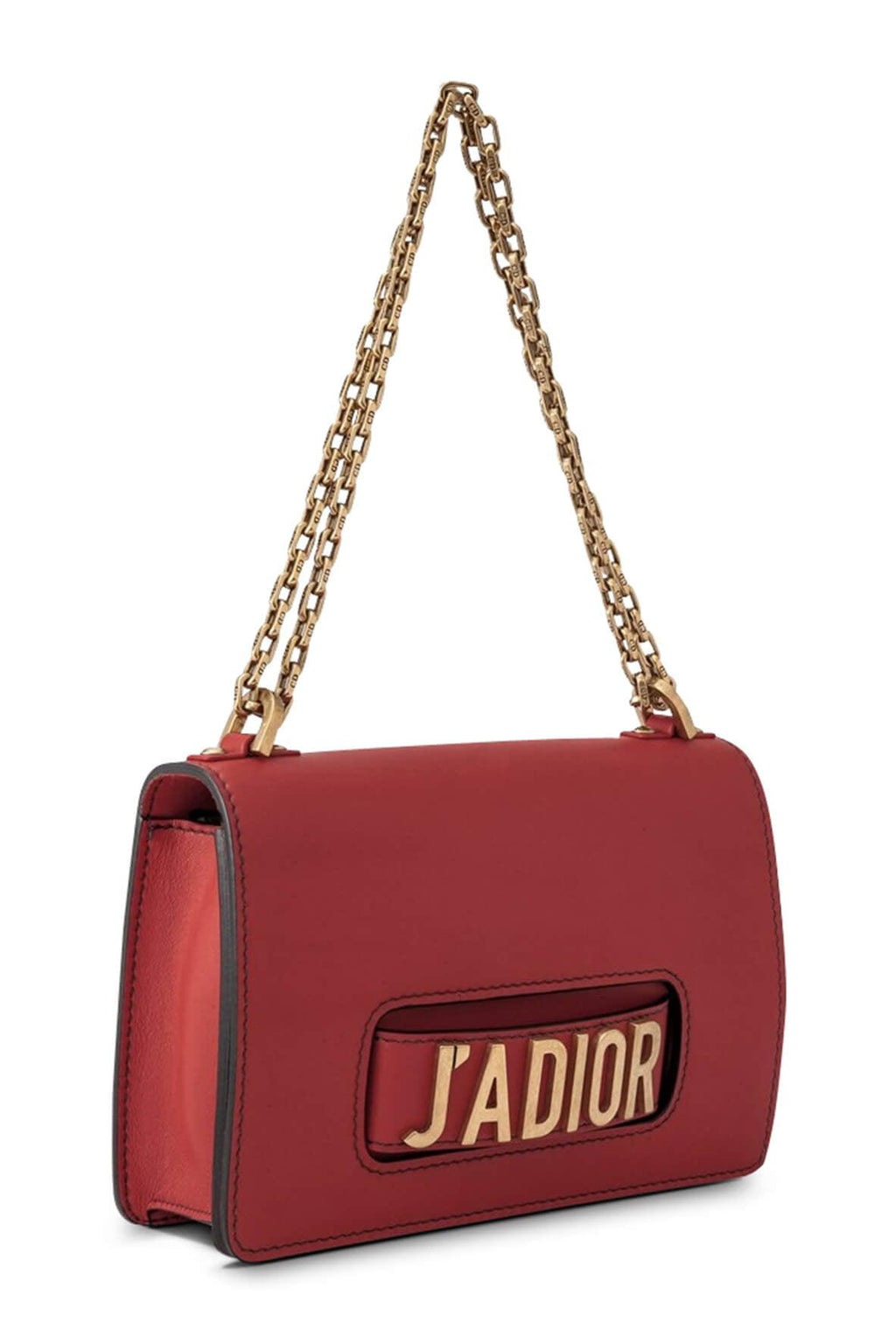 J'Adior Flap Bag Red