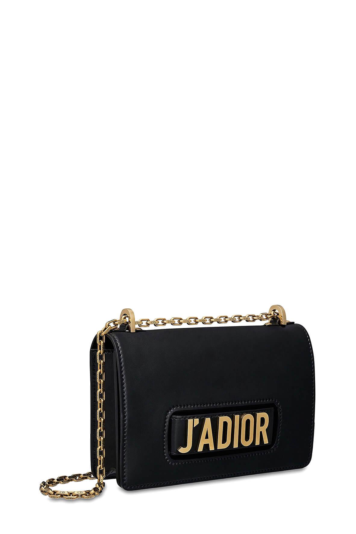 J'adior Flap Bag Black