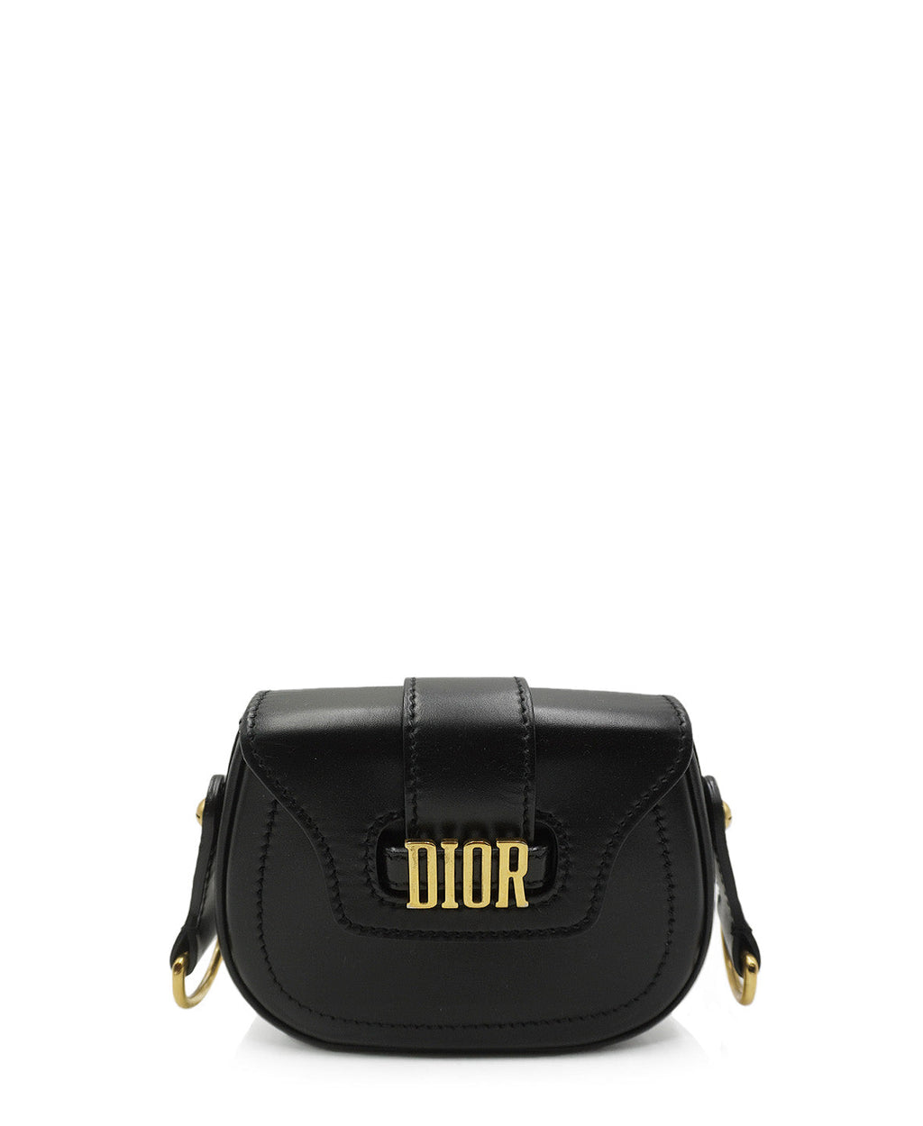 Mini D-fence Saddle Bag Black