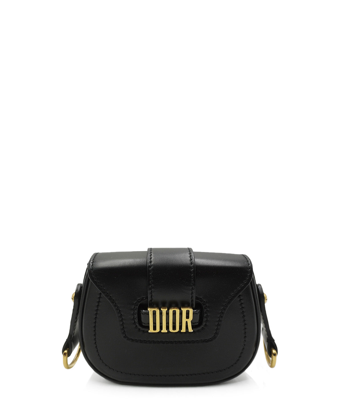 Mini D-fence Saddle Bag Black