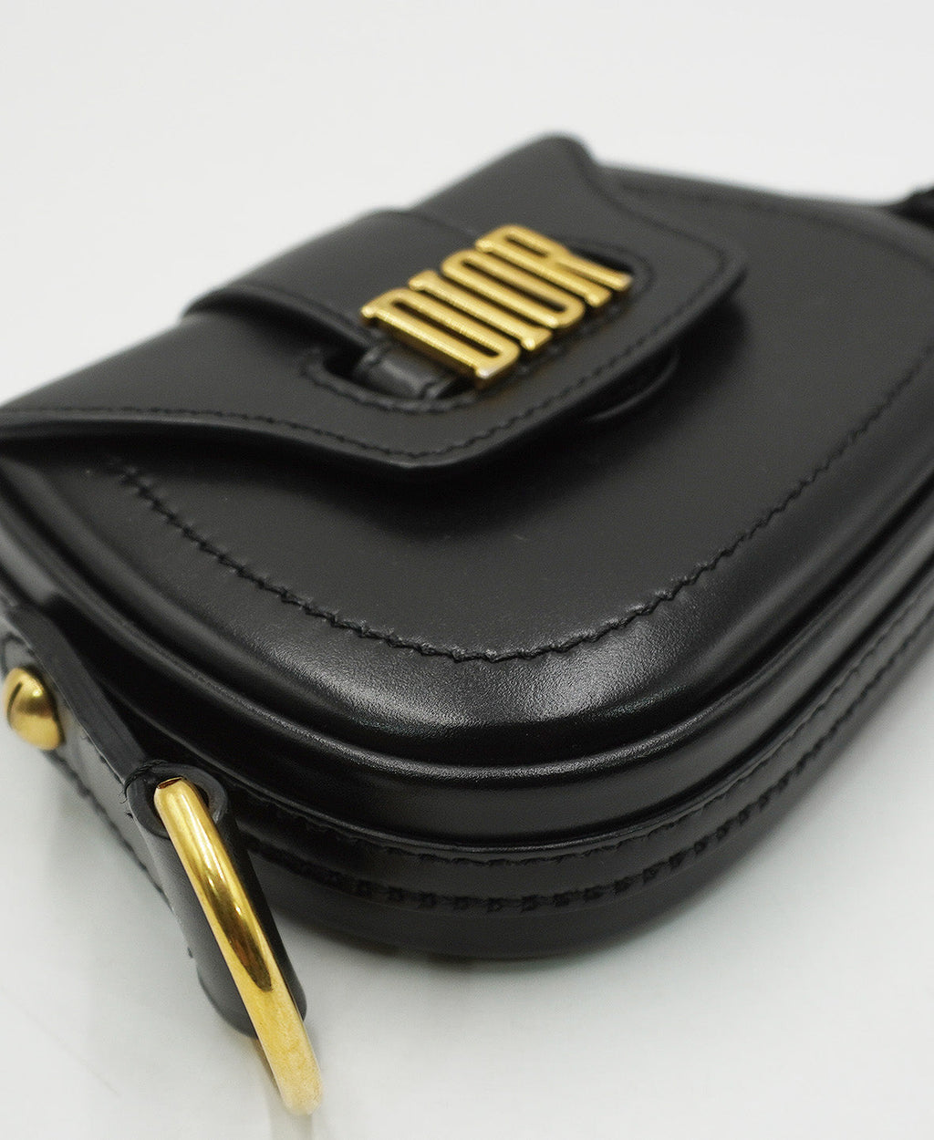 Mini D-fence Saddle Bag Black