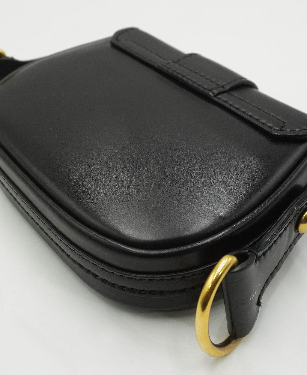 Mini D-fence Saddle Bag Black