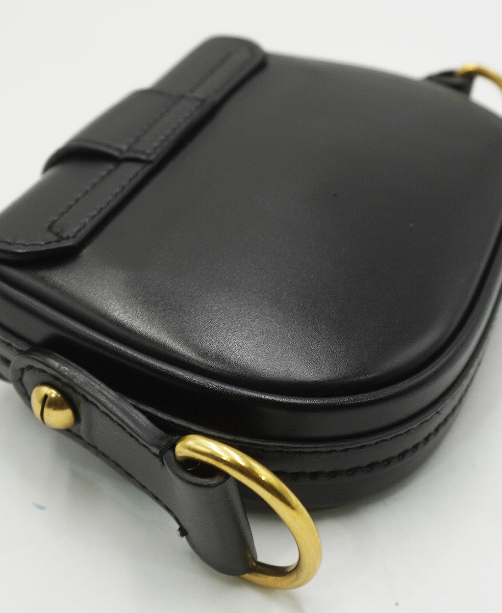 Mini D-fence Saddle Bag Black