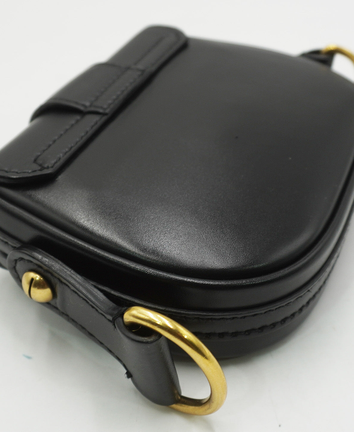 Mini D-fence Saddle Bag Black
