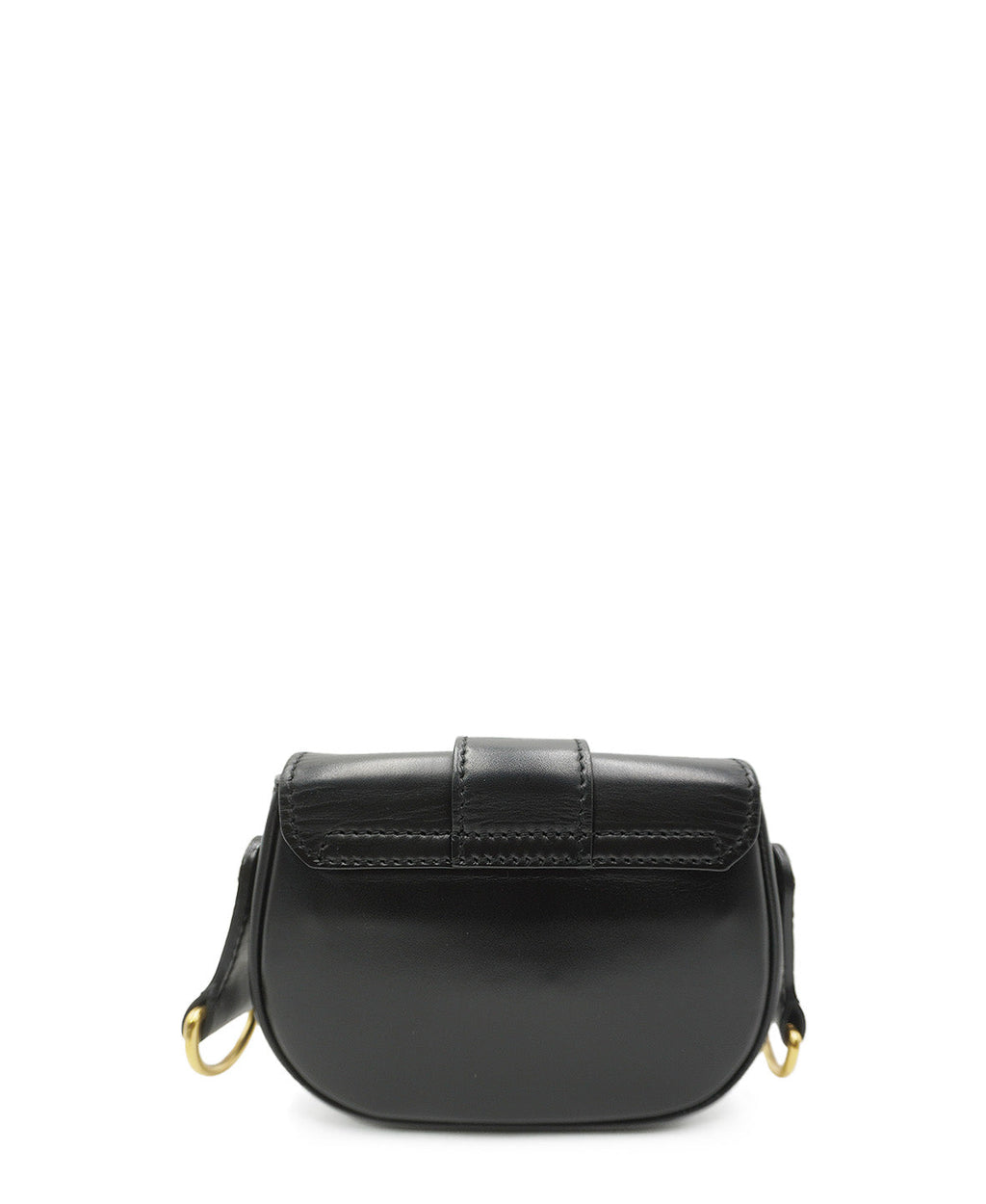 Mini D-fence Saddle Bag Black