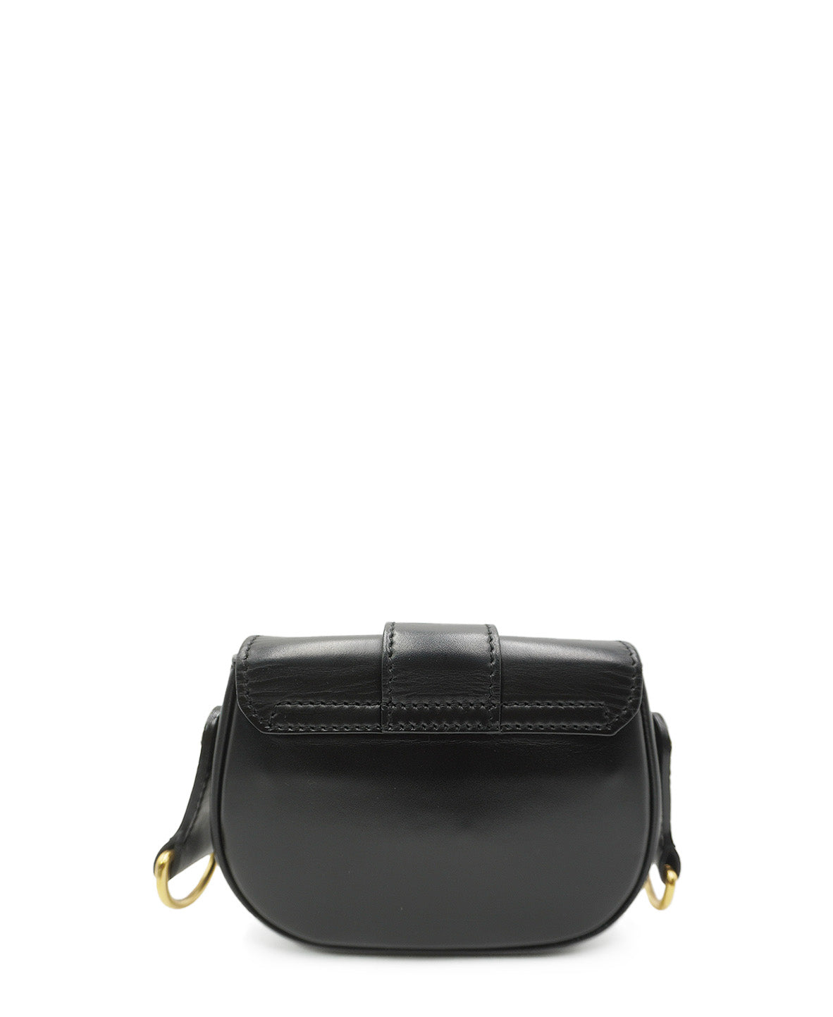 Mini D-fence Saddle Bag Black