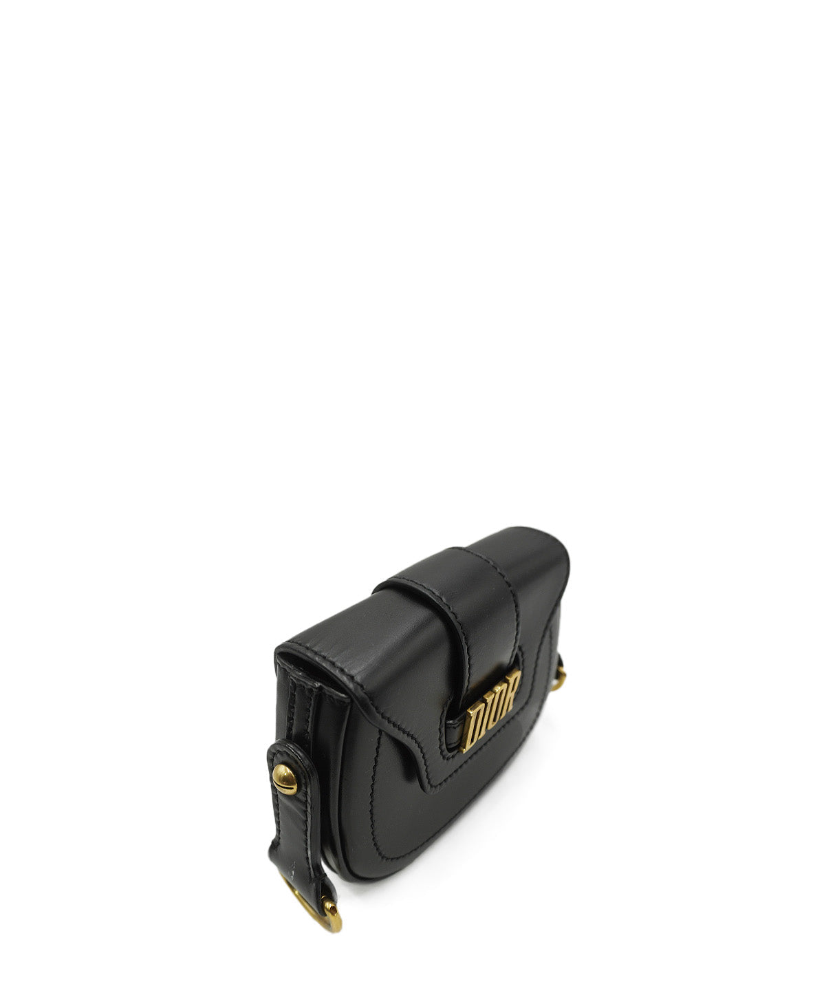 Mini D-fence Saddle Bag Black