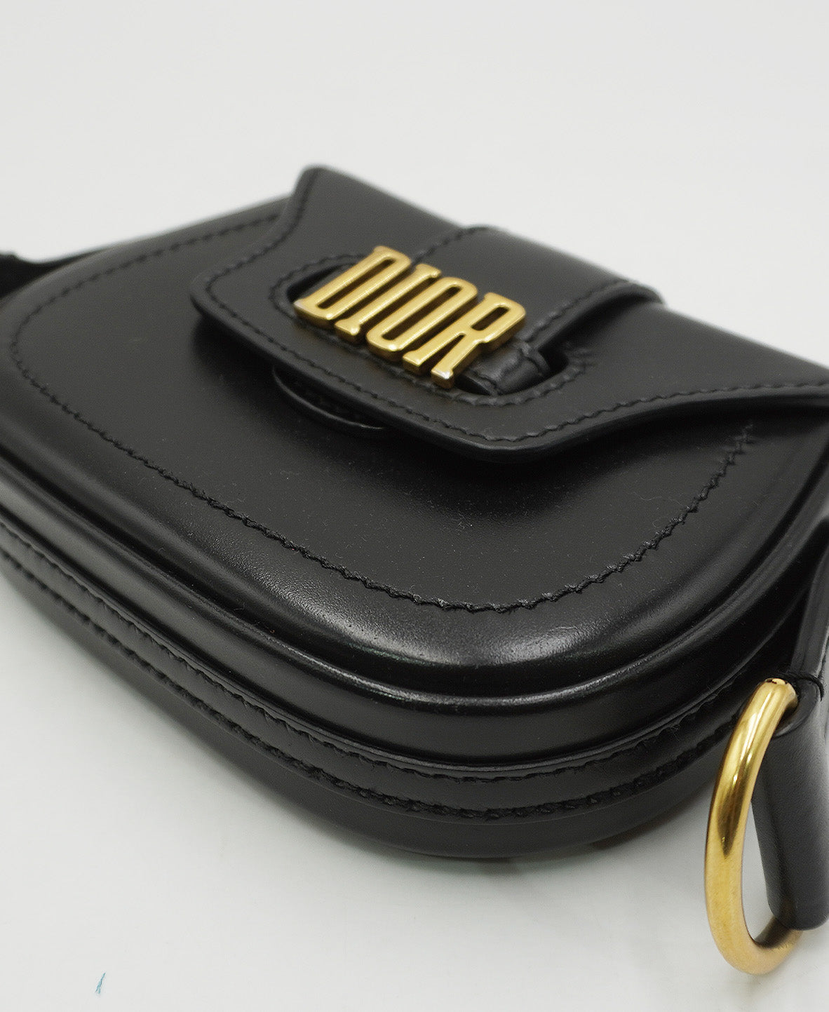 Mini D-fence Saddle Bag Black