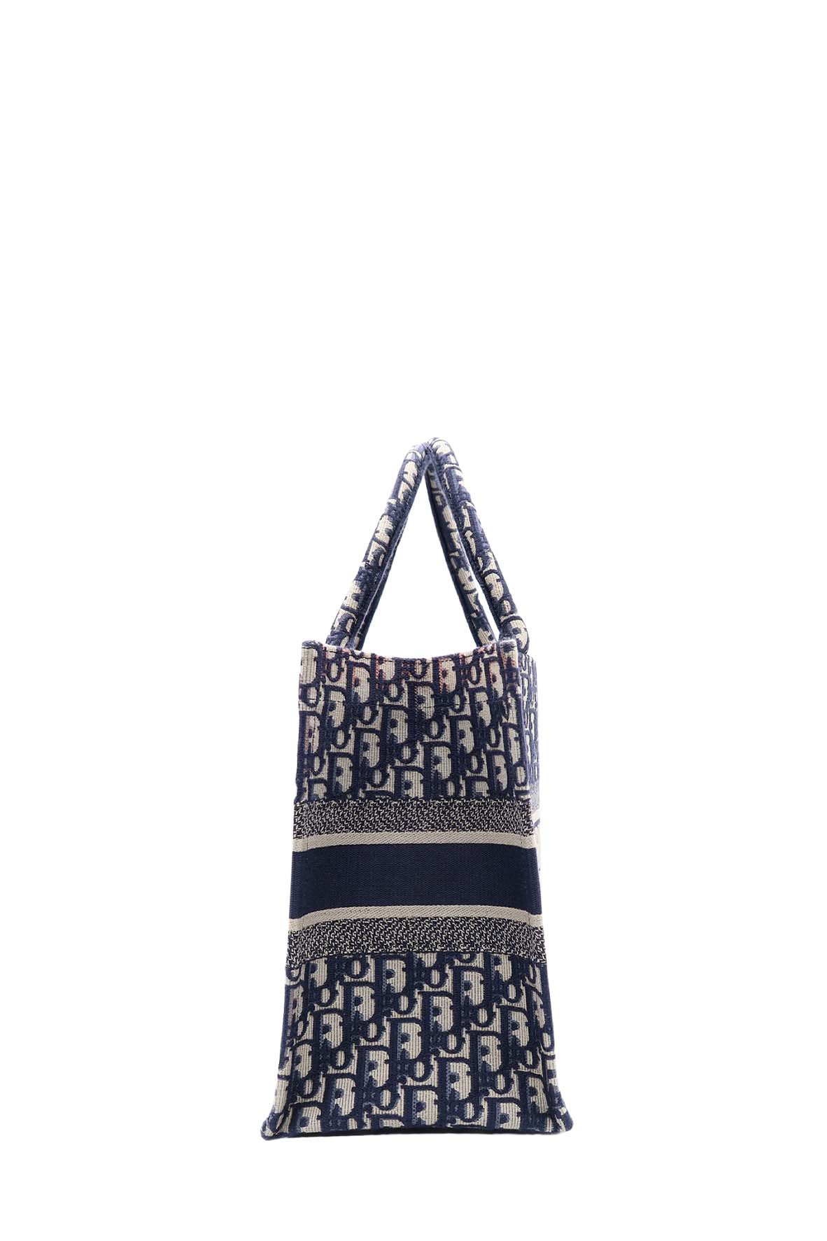 Medium Oblique Book Tote Navy