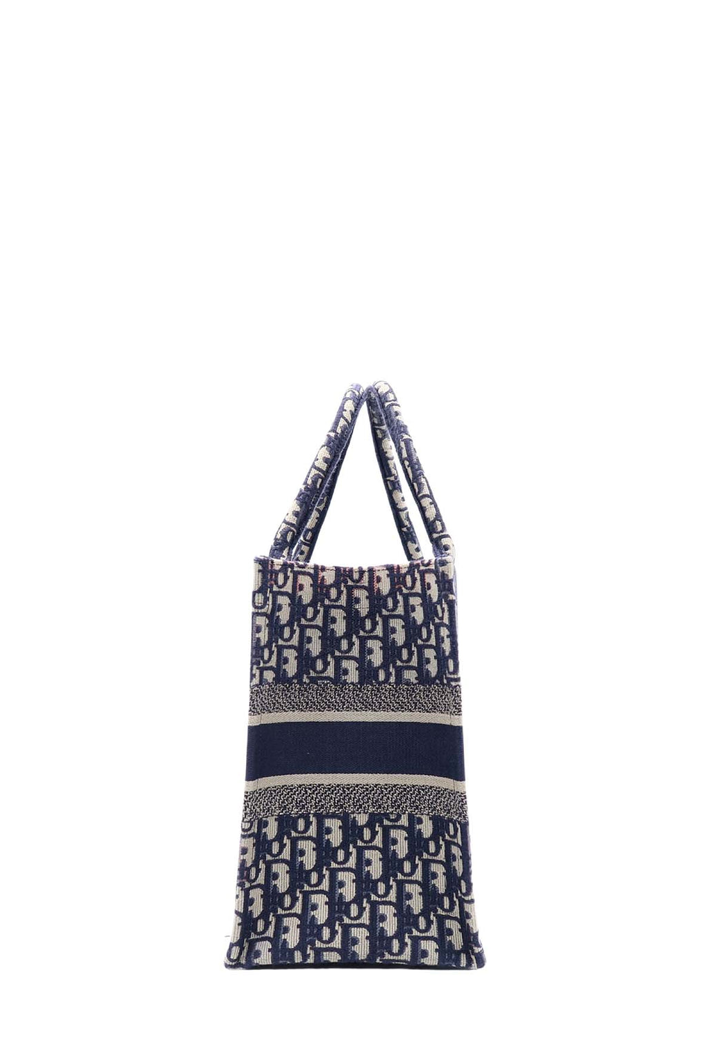 Medium Oblique Book Tote Navy